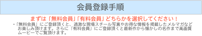 会員登録手順